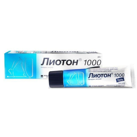 Lyoton 1000 gel 1000 units/g 30g